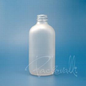 Флакон стеклянный прозрачный матовый 4672 - 240 ml