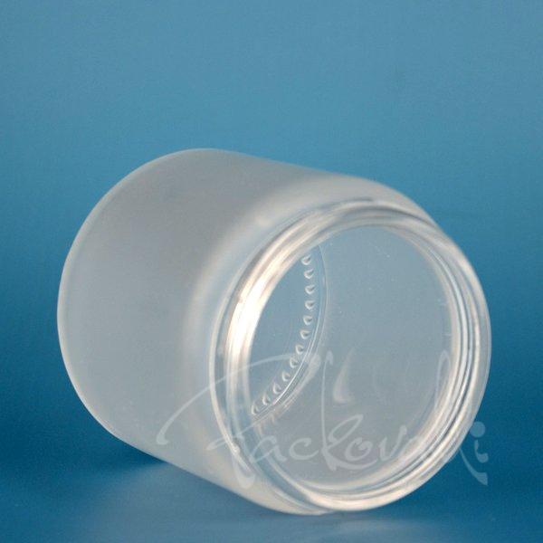 Банка стеклянная прозрачная матовая 4680 - 120 ml