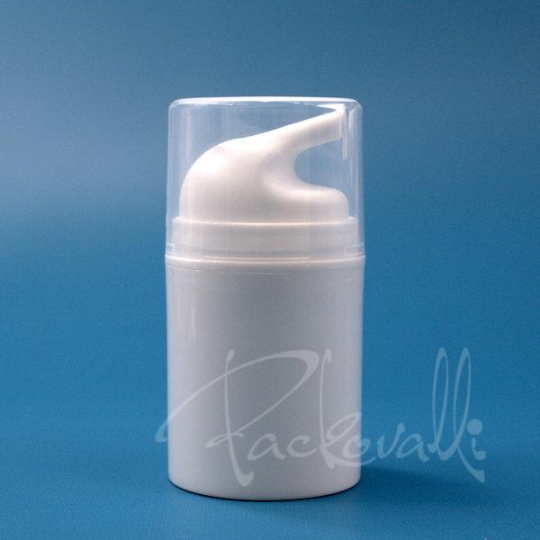 Диспенсер вакуумный белый с пружиной (D - 48 mm) - 643