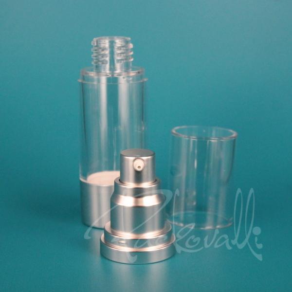 Флакон вакуумный серебро/UV 3884/30 - 30 мл