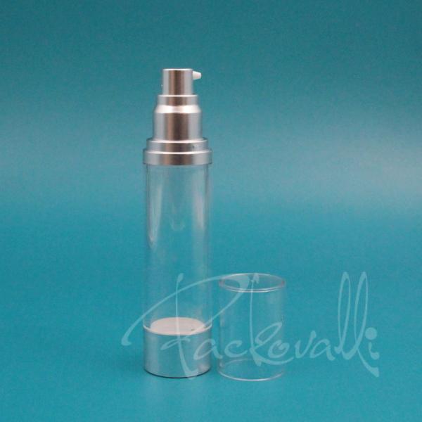Флакон вакуумный серебро/UV 3884/50 - 50 мл